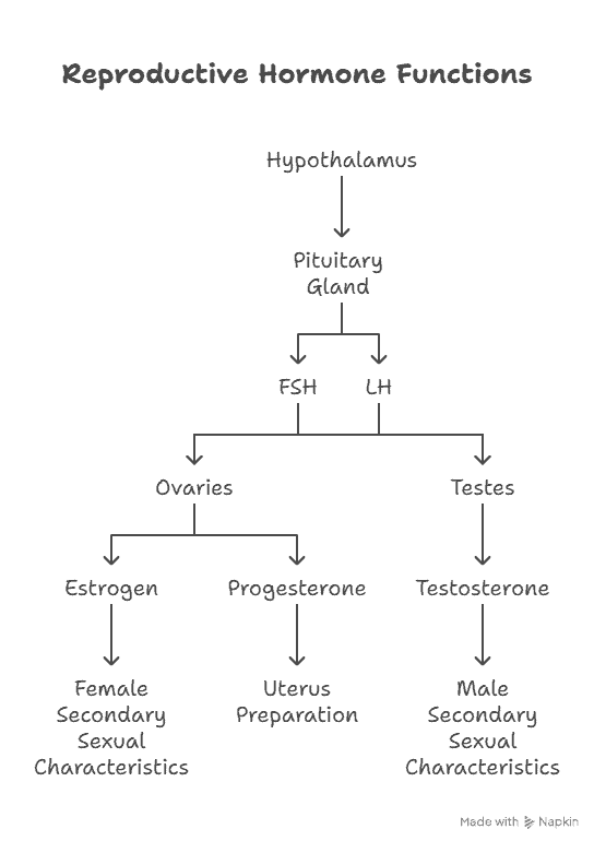 Reproductive System 2 Reproductive Hormone Functions