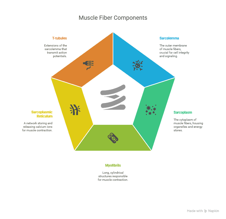 muscle fiber components